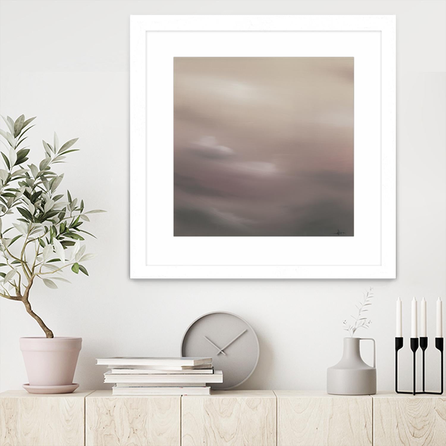 Scape 100 by KC Haxton on GIANT ART - purples scenic