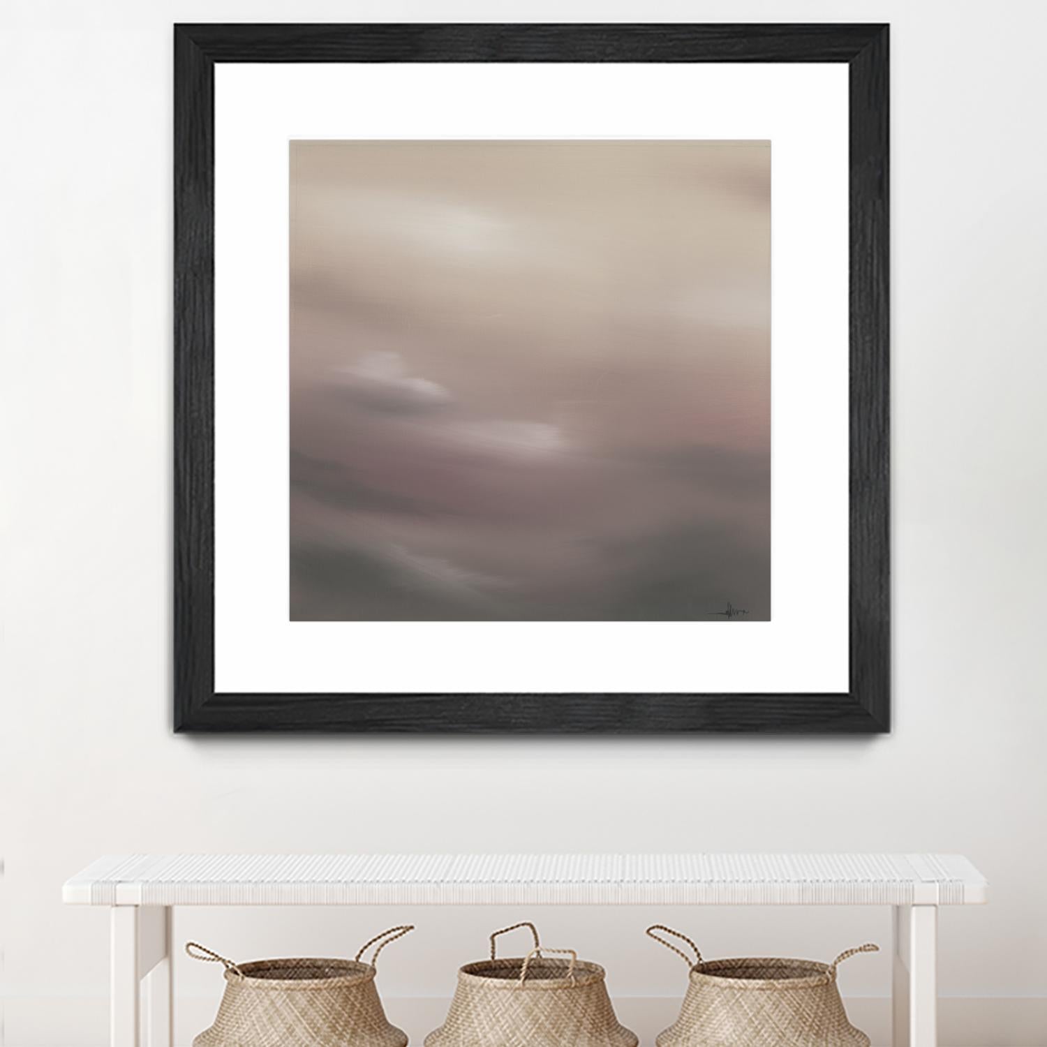 Scape 100 by KC Haxton on GIANT ART - purples scenic