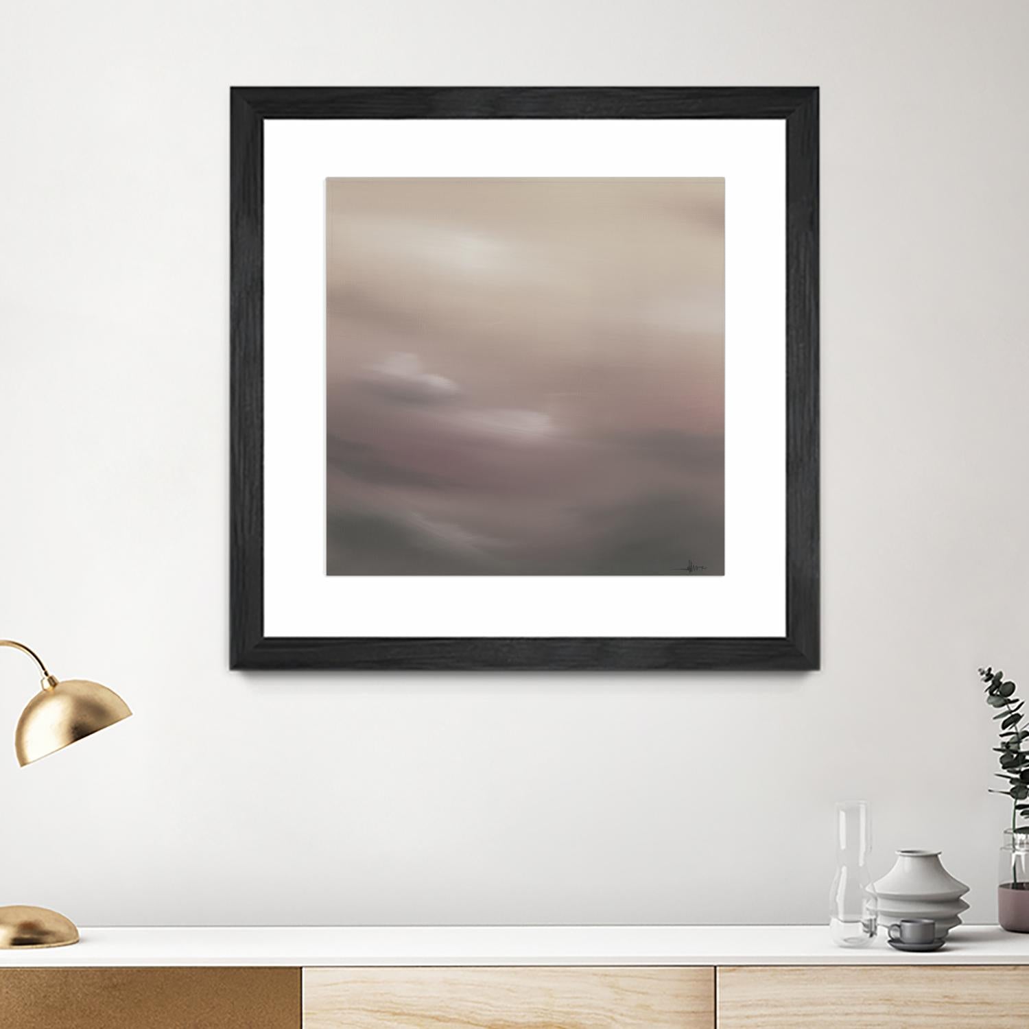 Scape 100 by KC Haxton on GIANT ART - purples scenic