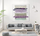 Flowing Energy II V3 by Randy Hibberd on GIANT ART - purples abstract
