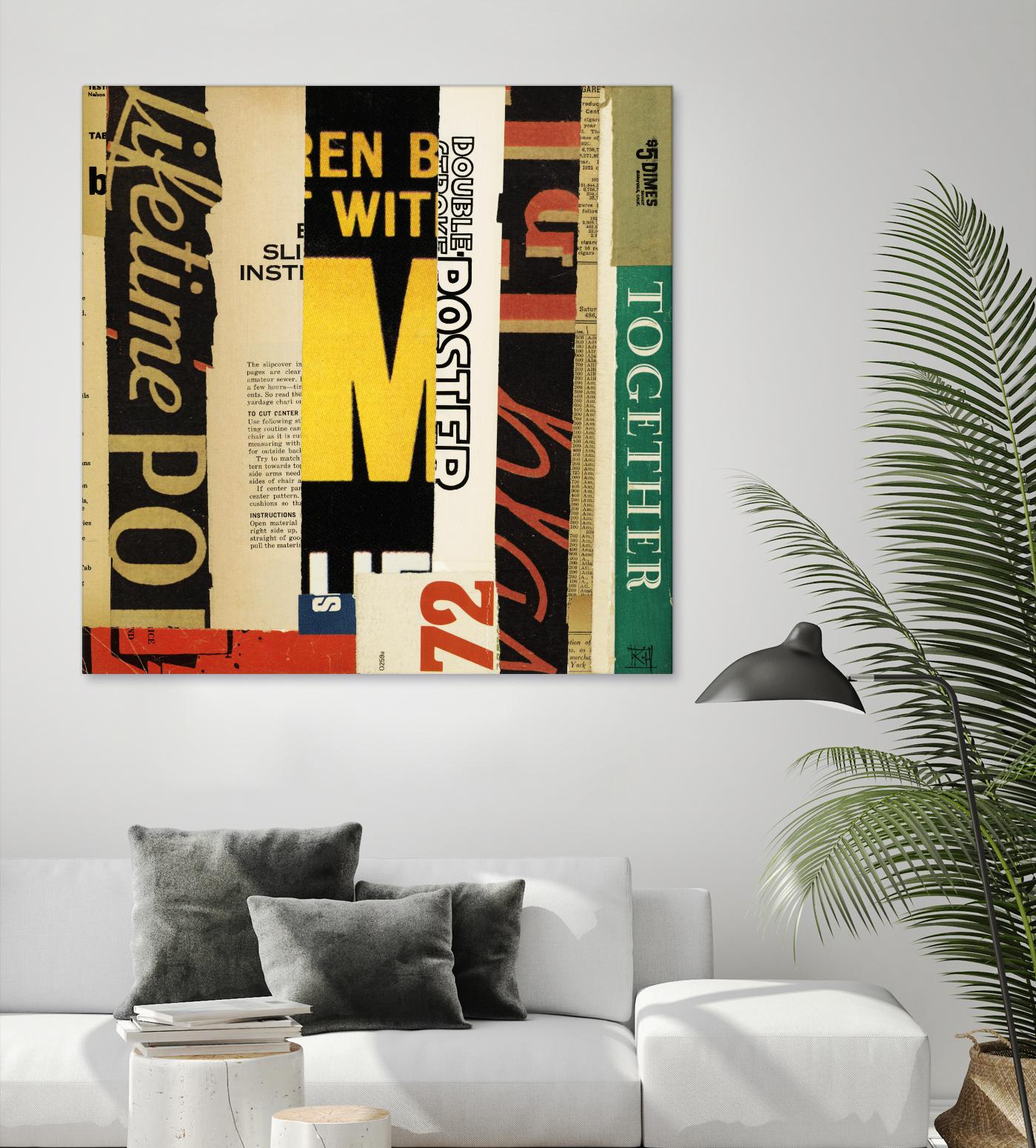 Emerge III by Kelsey Hochstatter on GIANT ART - yellow contemporary