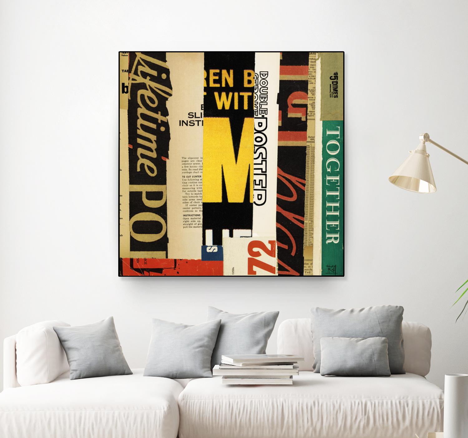 Emerge III by Kelsey Hochstatter on GIANT ART - yellow contemporary