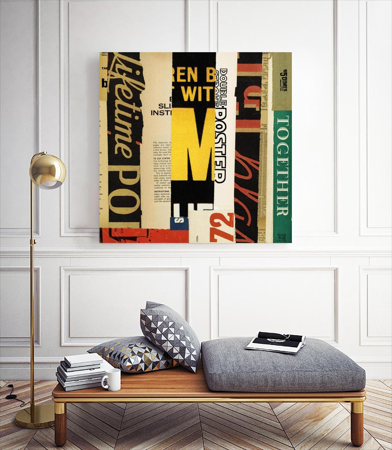 Emerge III by Kelsey Hochstatter on GIANT ART - yellow contemporary