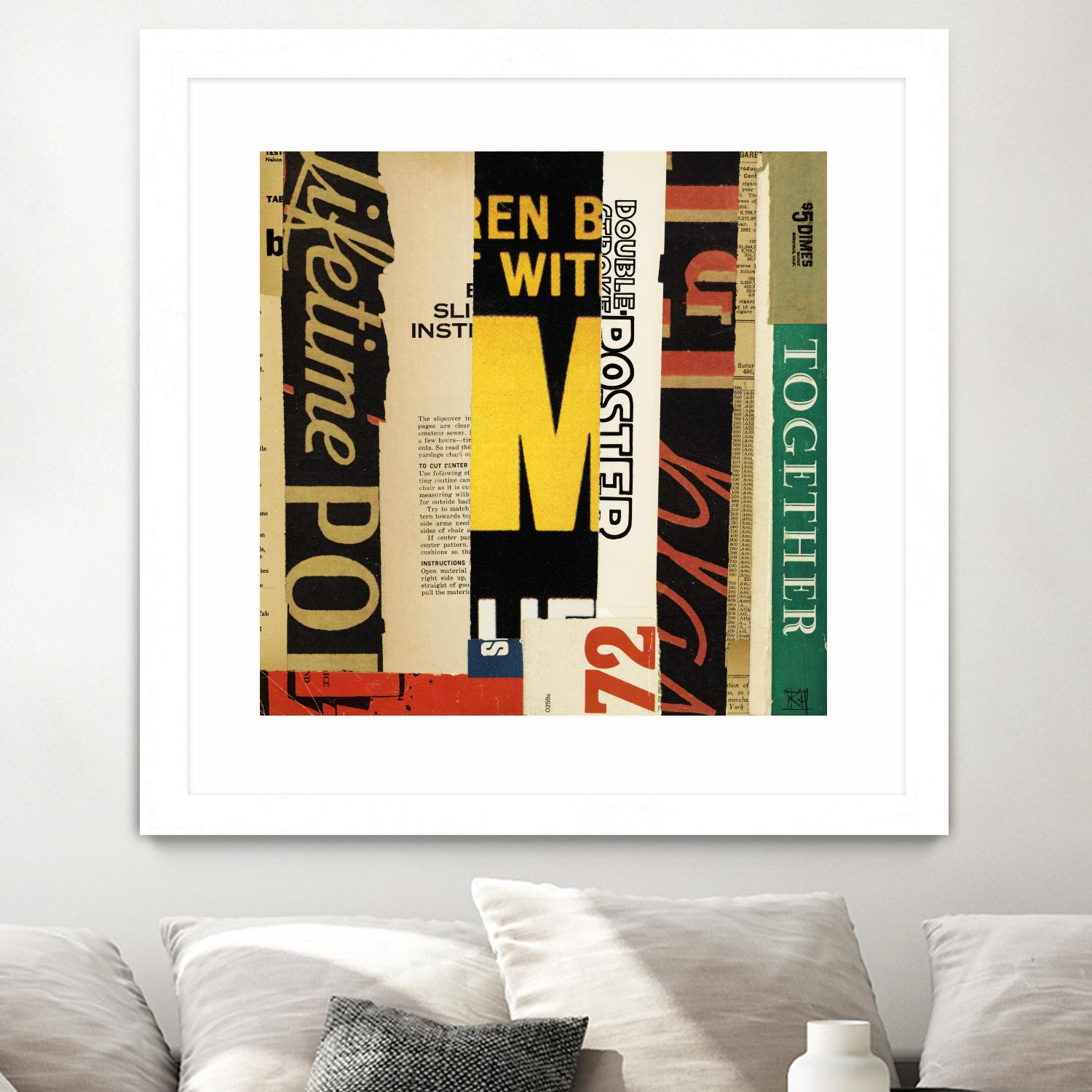 Emerge III by Kelsey Hochstatter on GIANT ART - yellow contemporary