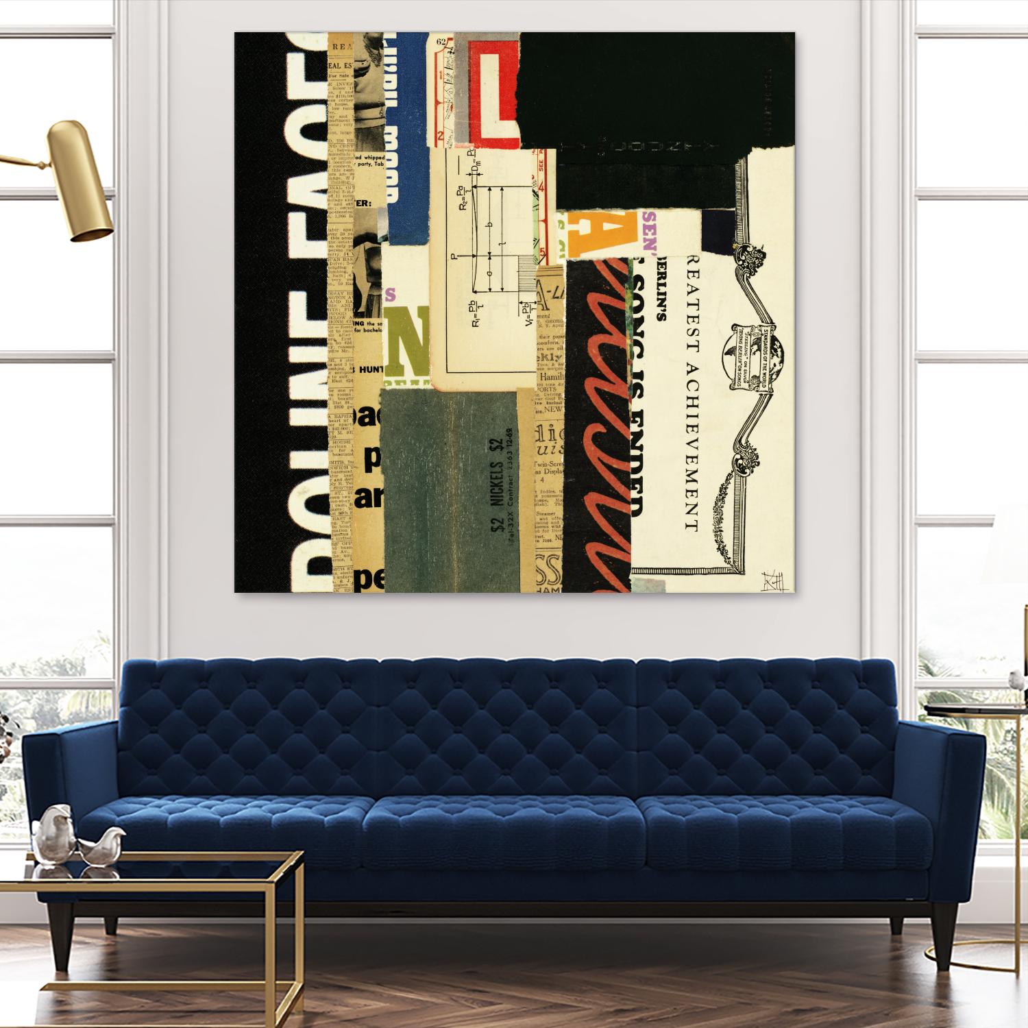 Emerge V by Kelsey Hochstatter on GIANT ART - black contemporary