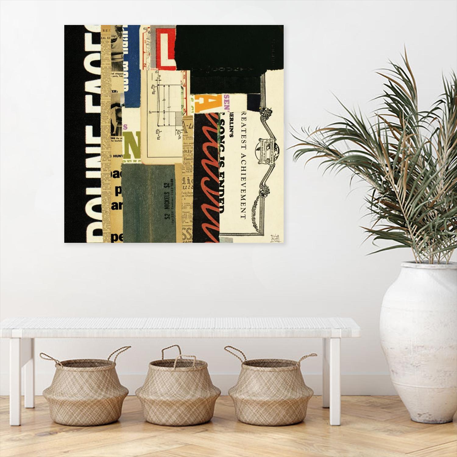 Emerge V by Kelsey Hochstatter on GIANT ART - black contemporary