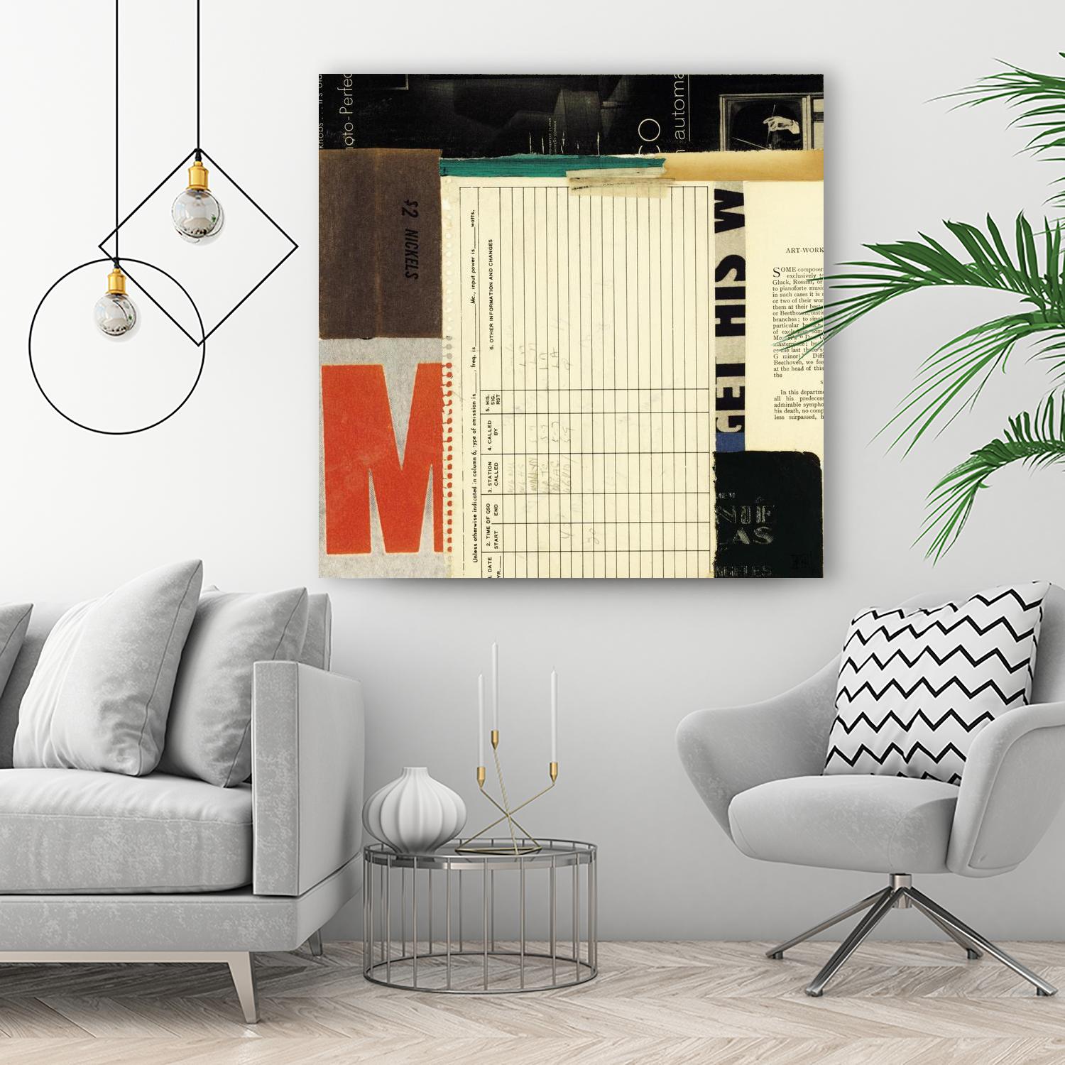 Emerge VI by Kelsey Hochstatter on GIANT ART - orange contemporary