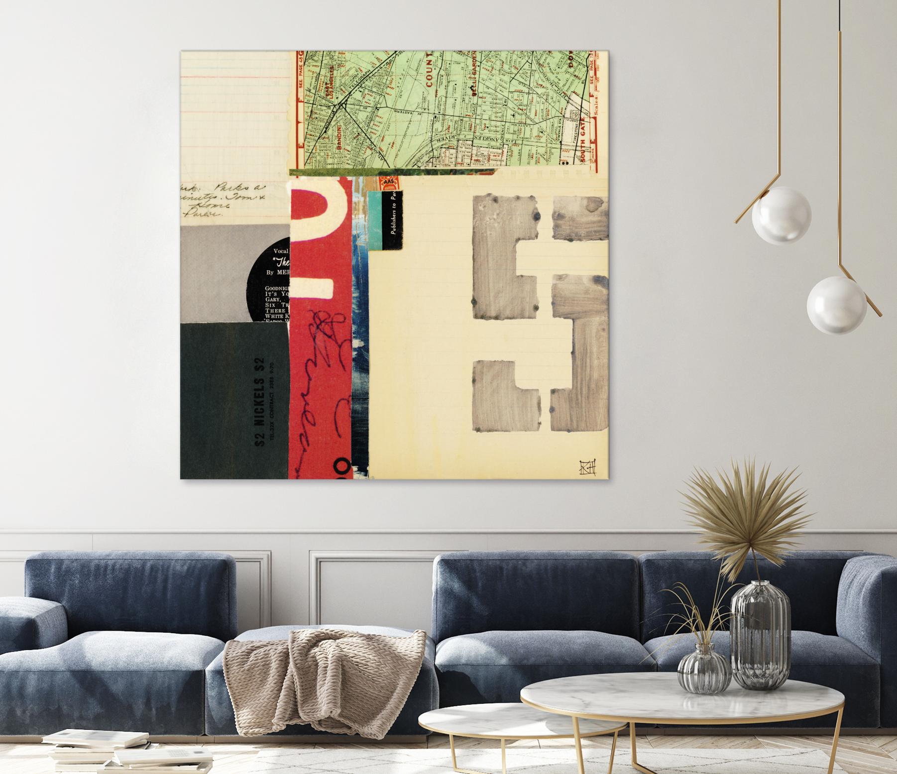 Emerge IX by Kelsey Hochstatter on GIANT ART - red contemporary