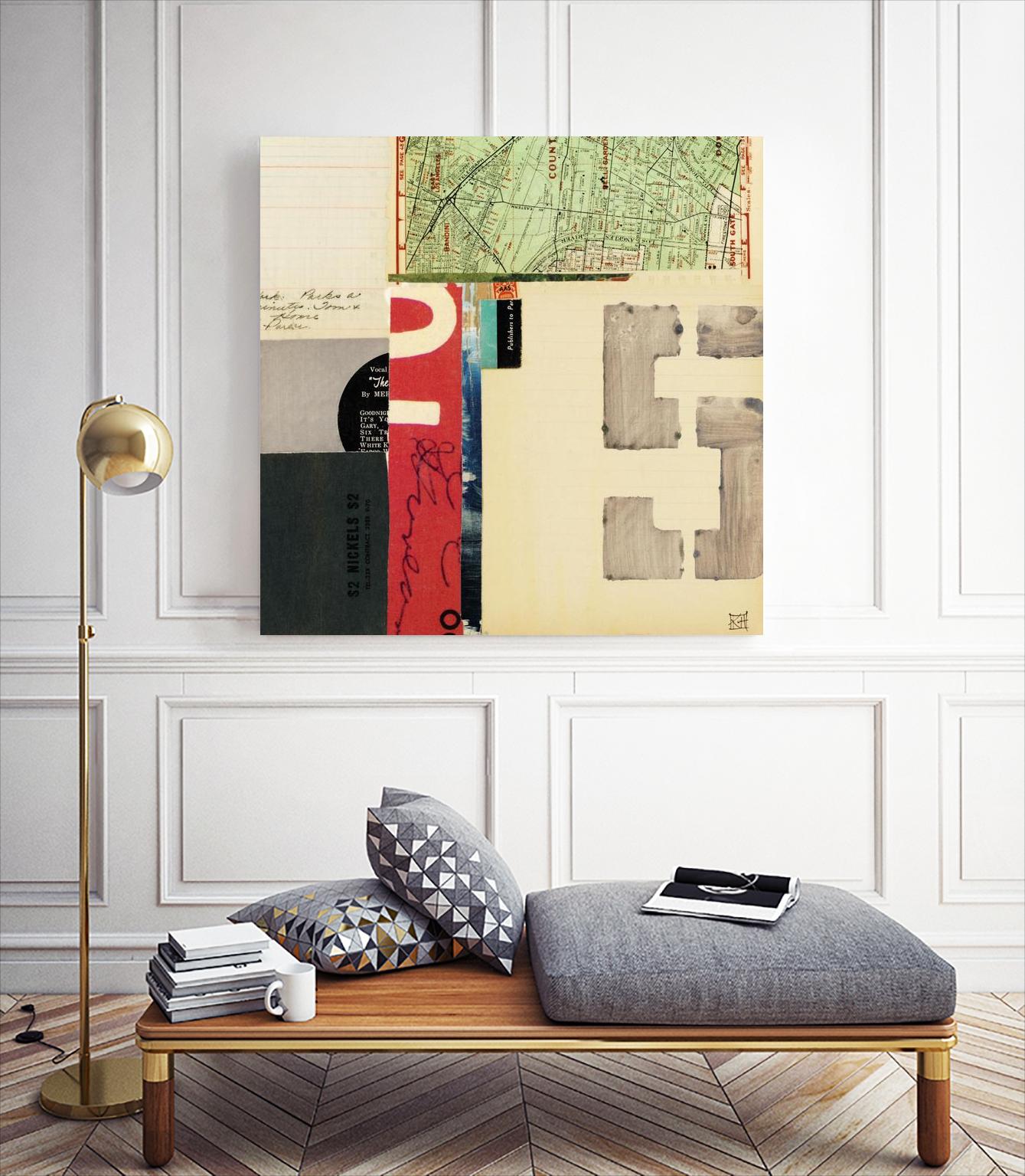 Emerge IX by Kelsey Hochstatter on GIANT ART - red contemporary