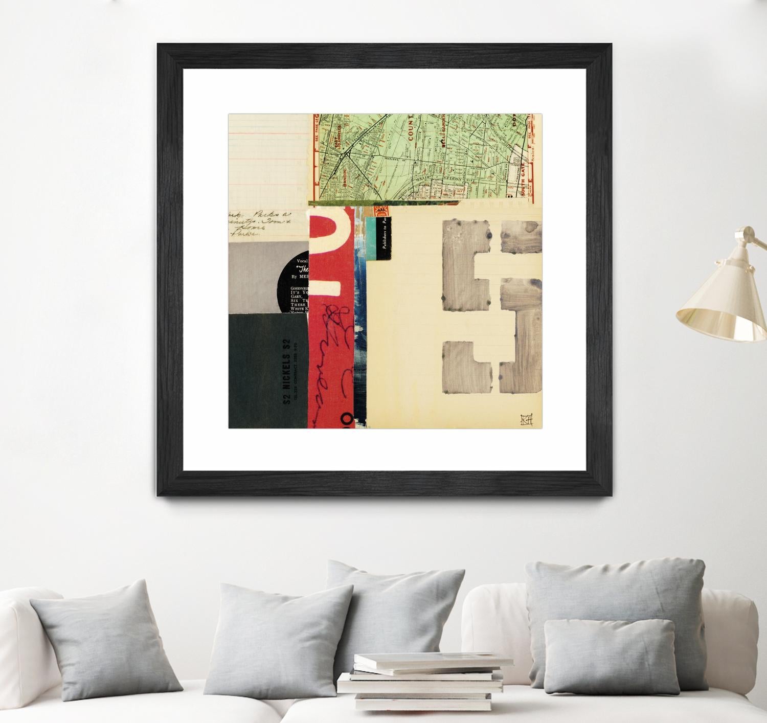 Emerge IX by Kelsey Hochstatter on GIANT ART - red contemporary