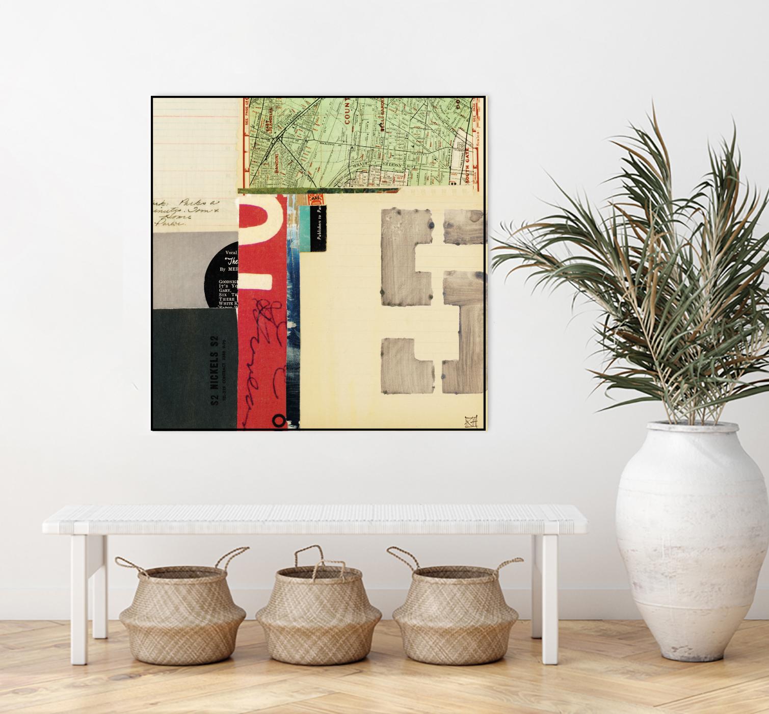 Emerge IX by Kelsey Hochstatter on GIANT ART - red contemporary