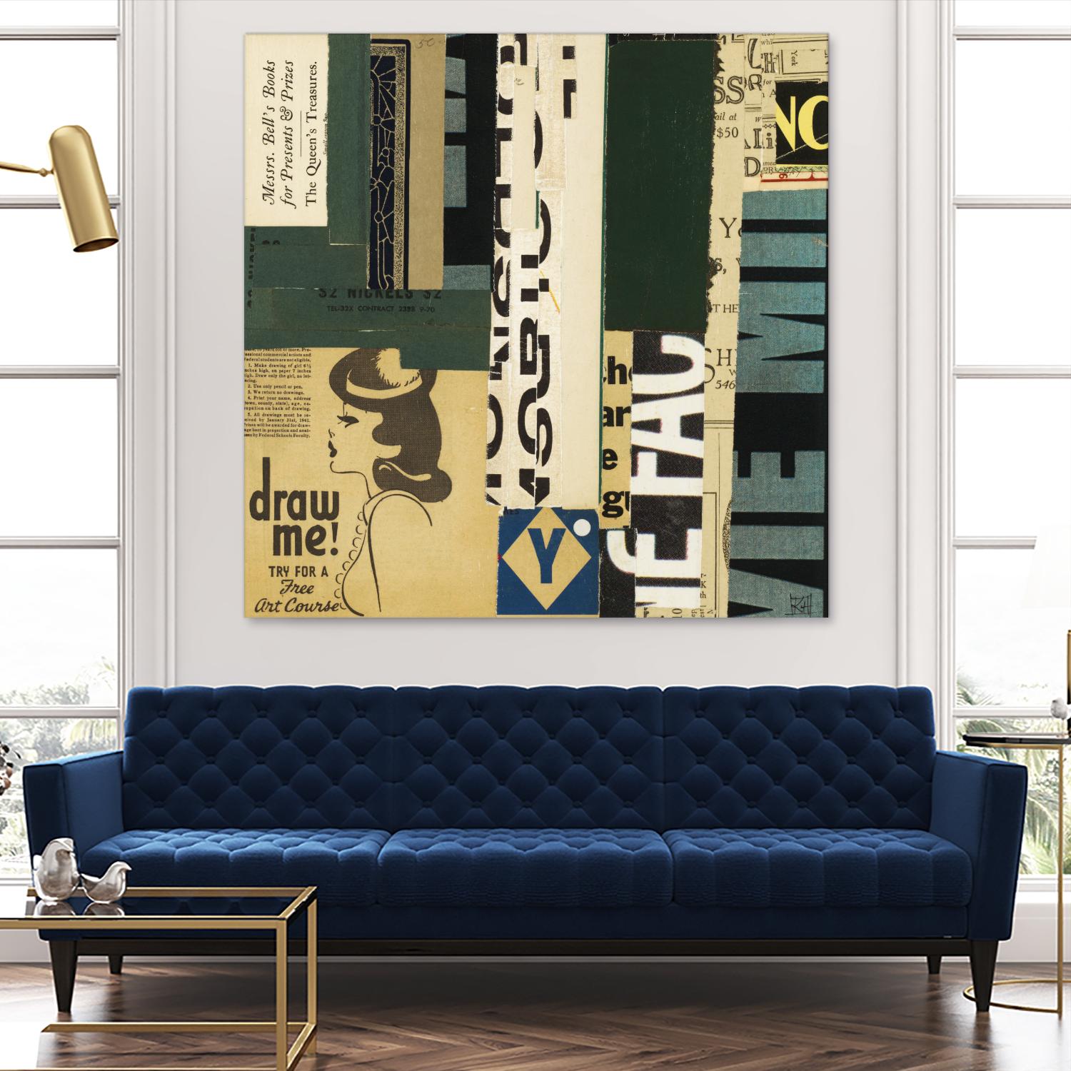 Emerge XIII by Kelsey Hochstatter on GIANT ART - green contemporary