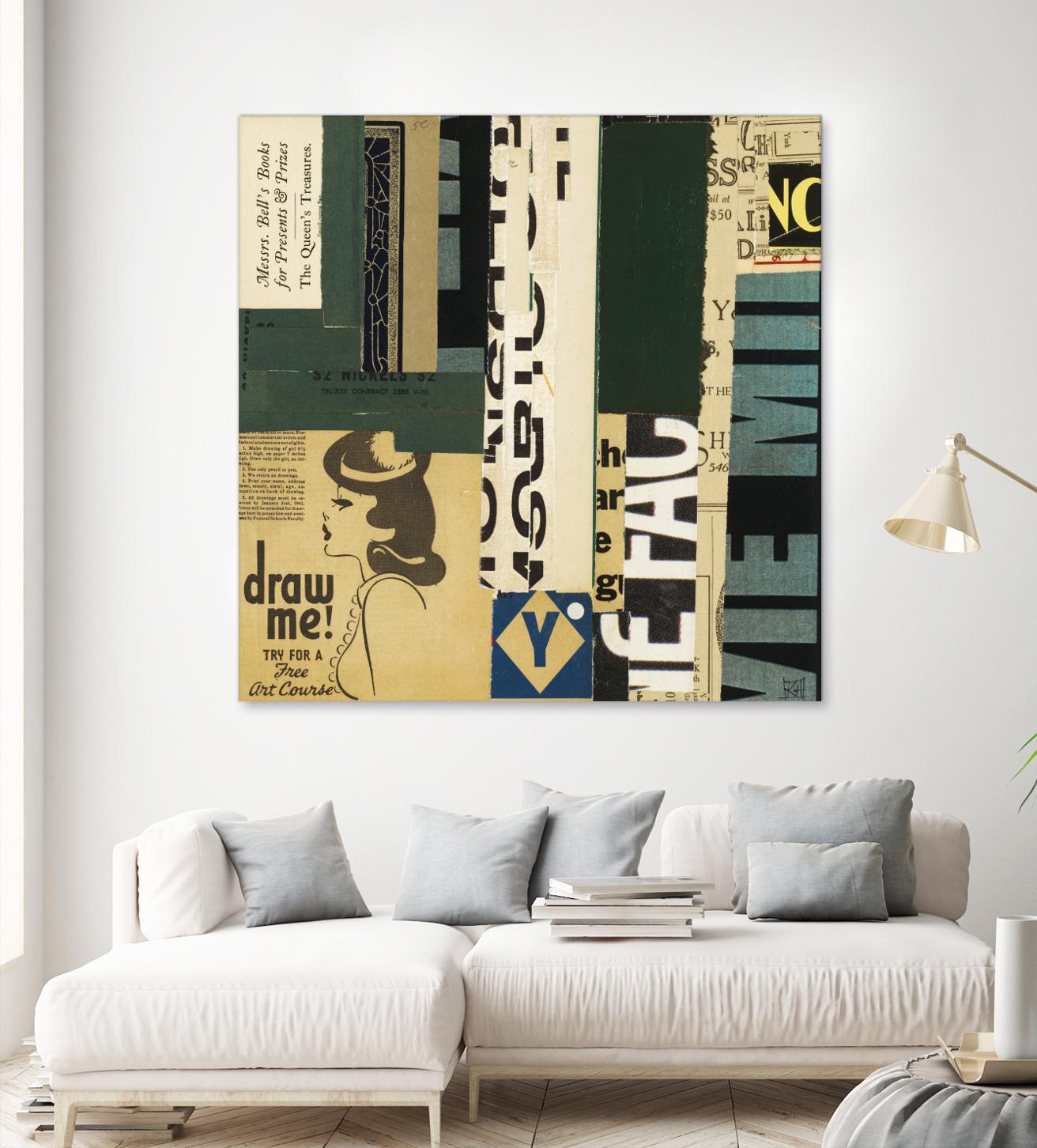 Emerge XIII by Kelsey Hochstatter on GIANT ART - green contemporary