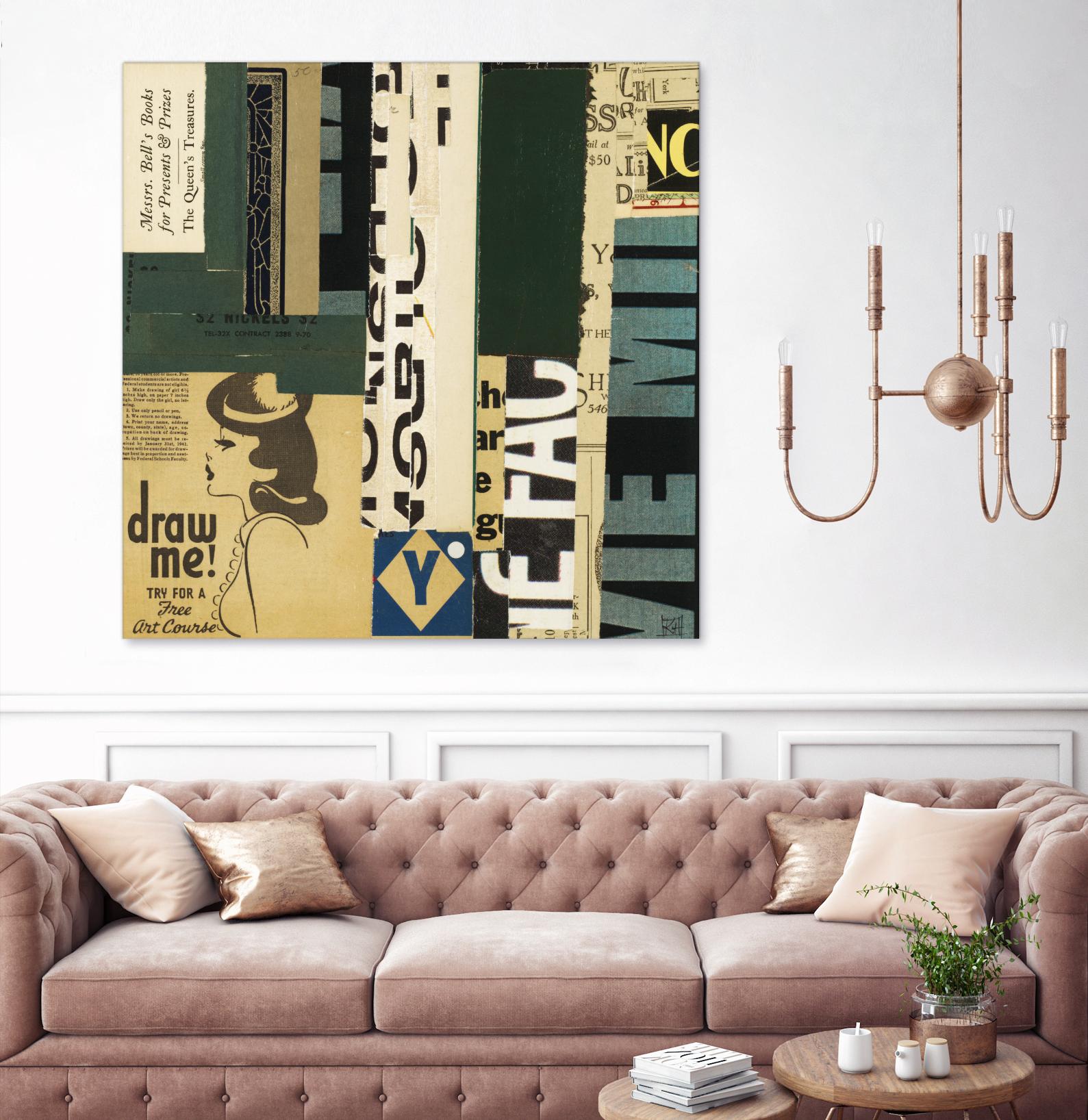 Emerge XIII by Kelsey Hochstatter on GIANT ART - green contemporary