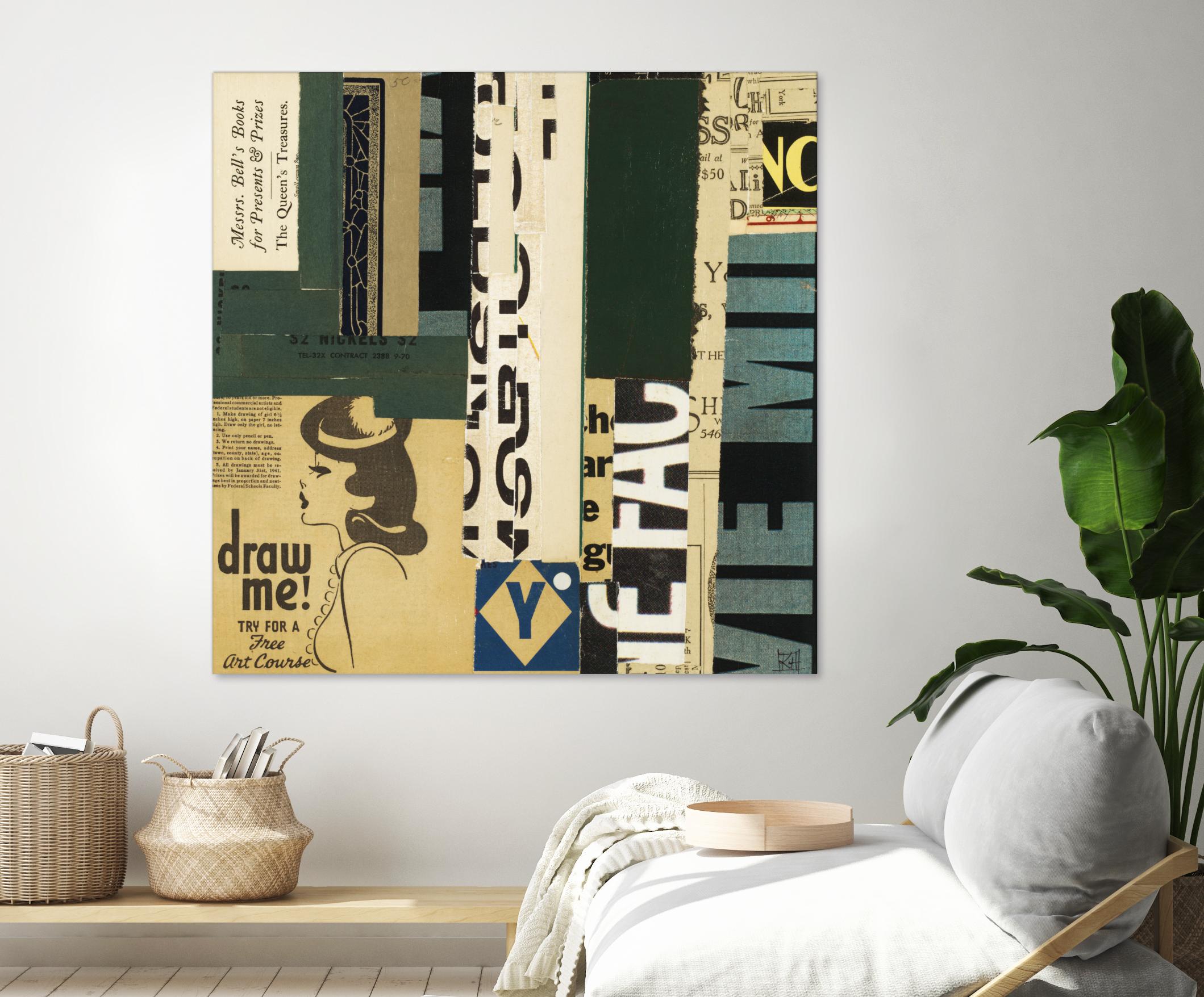 Emerge XIII by Kelsey Hochstatter on GIANT ART - green contemporary