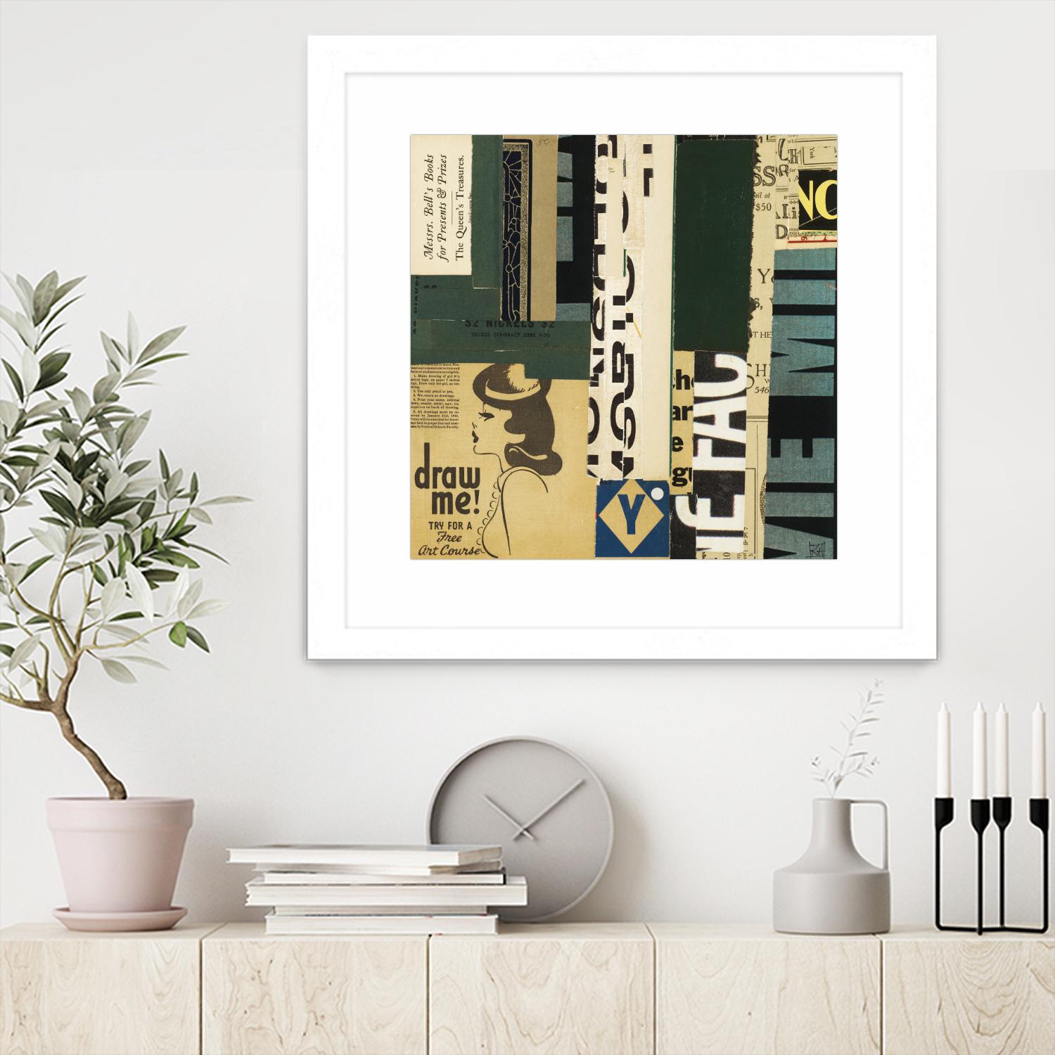 Emerge XIII by Kelsey Hochstatter on GIANT ART - green contemporary