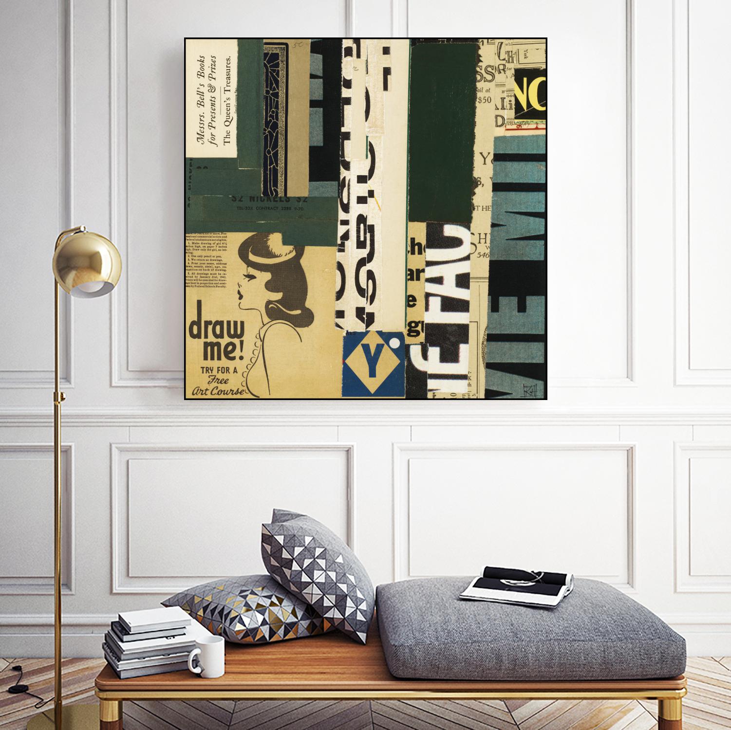 Emerge XIII by Kelsey Hochstatter on GIANT ART - green contemporary