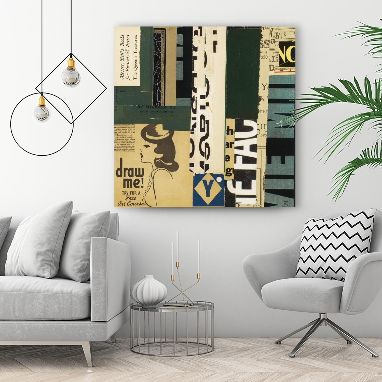 Emerge XIII by Kelsey Hochstatter on GIANT ART - green contemporary