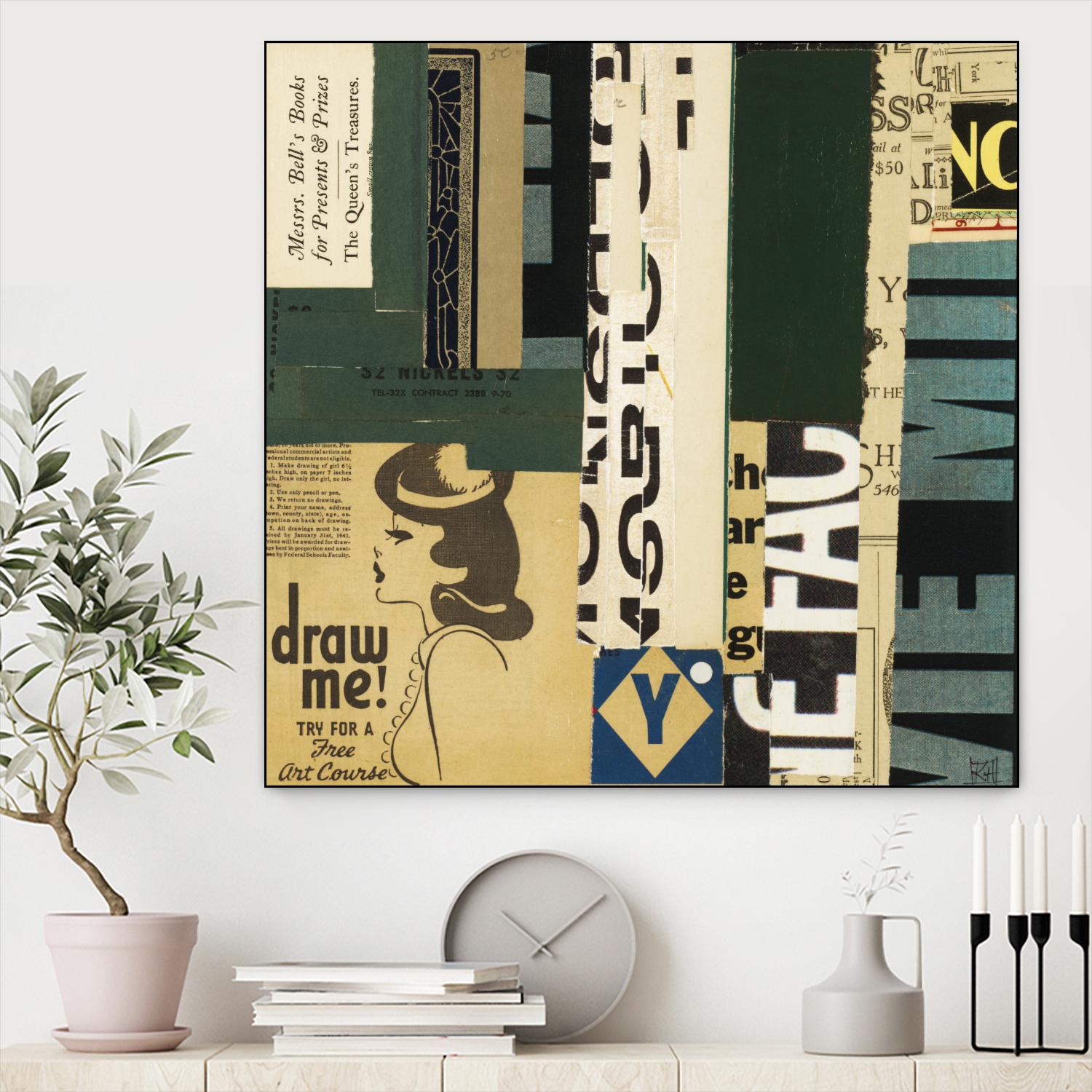 Emerge XIII by Kelsey Hochstatter on GIANT ART - green contemporary