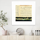 Ephemera Scape III by Kelsey Hochstatter on GIANT ART - black contemporary