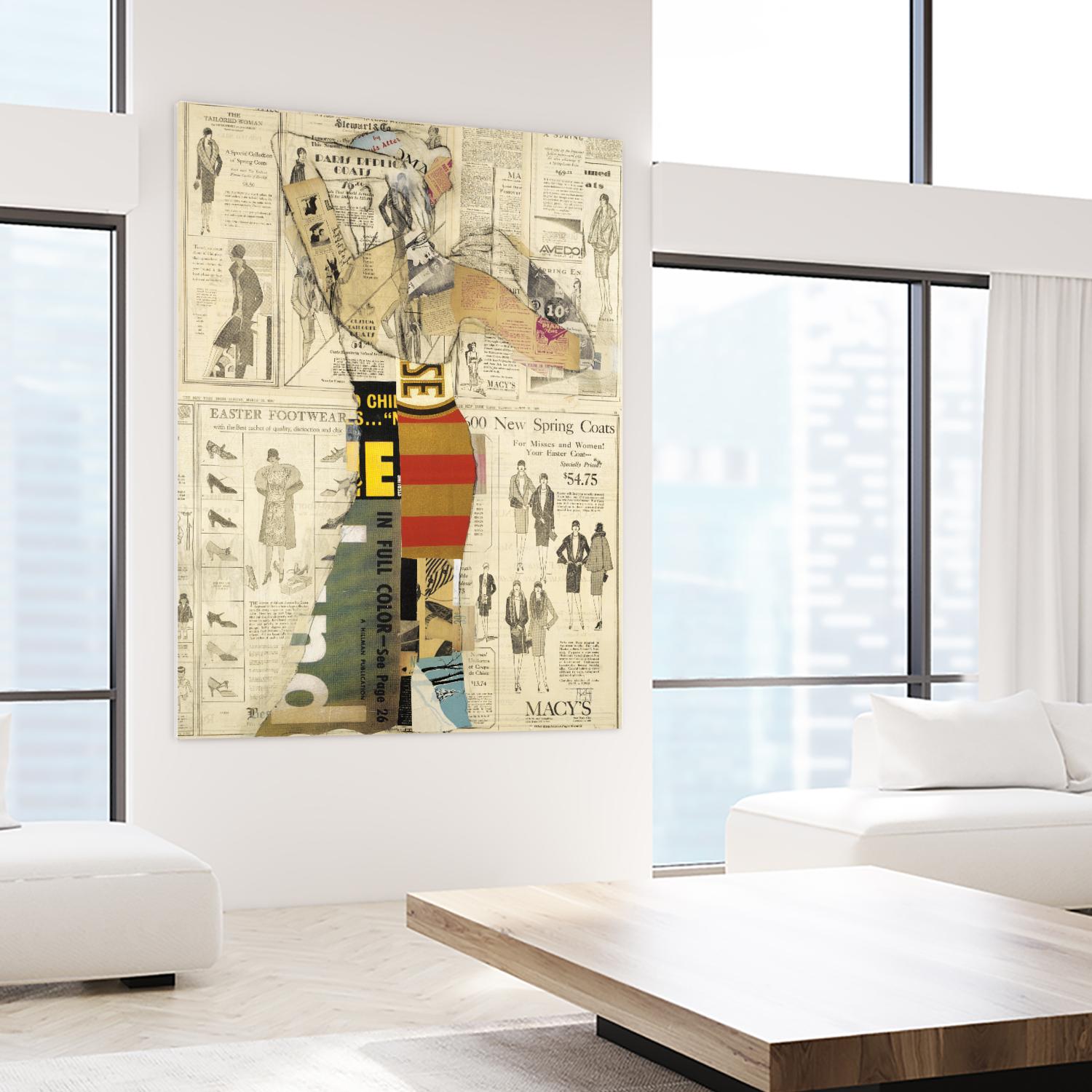 The Finest I by Kelsey Hochstatter on GIANT ART - grey contemporary