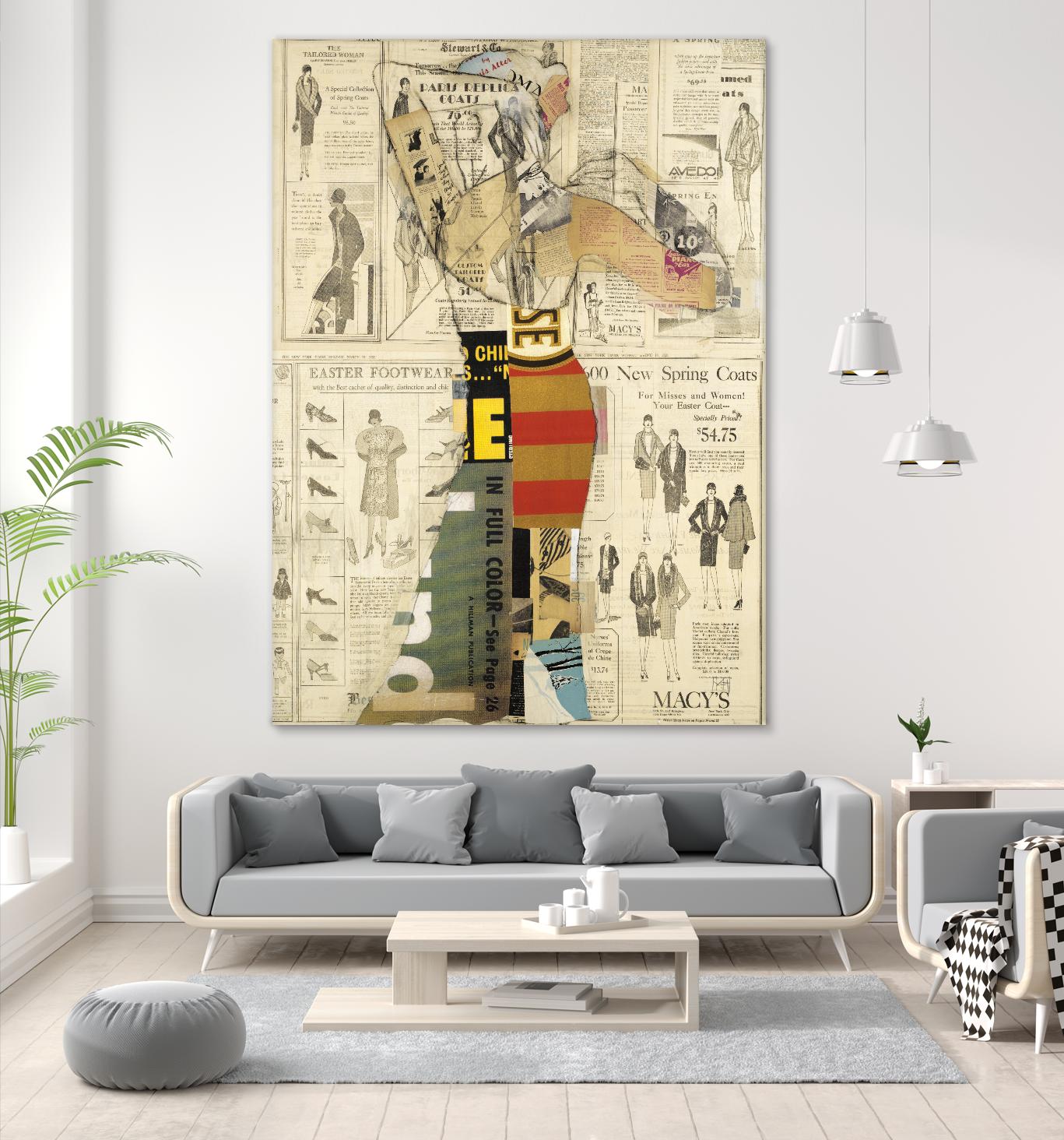 The Finest I by Kelsey Hochstatter on GIANT ART - grey contemporary