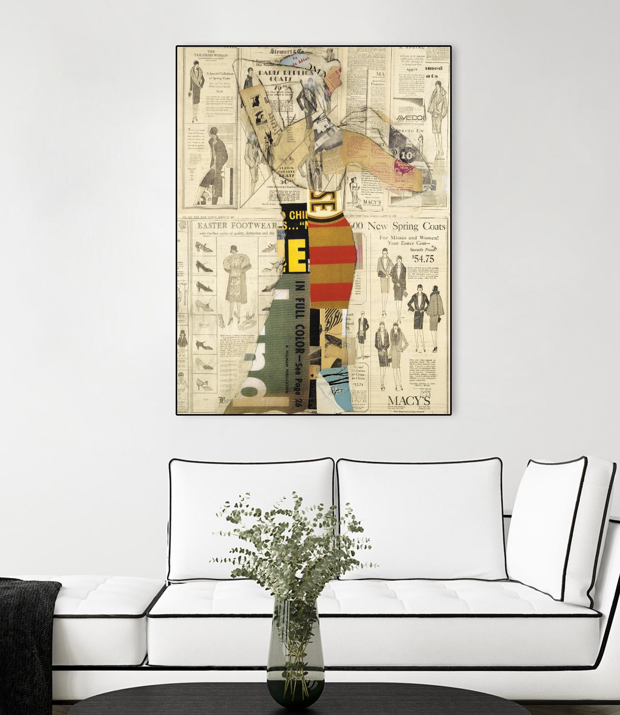 The Finest I by Kelsey Hochstatter on GIANT ART - grey contemporary