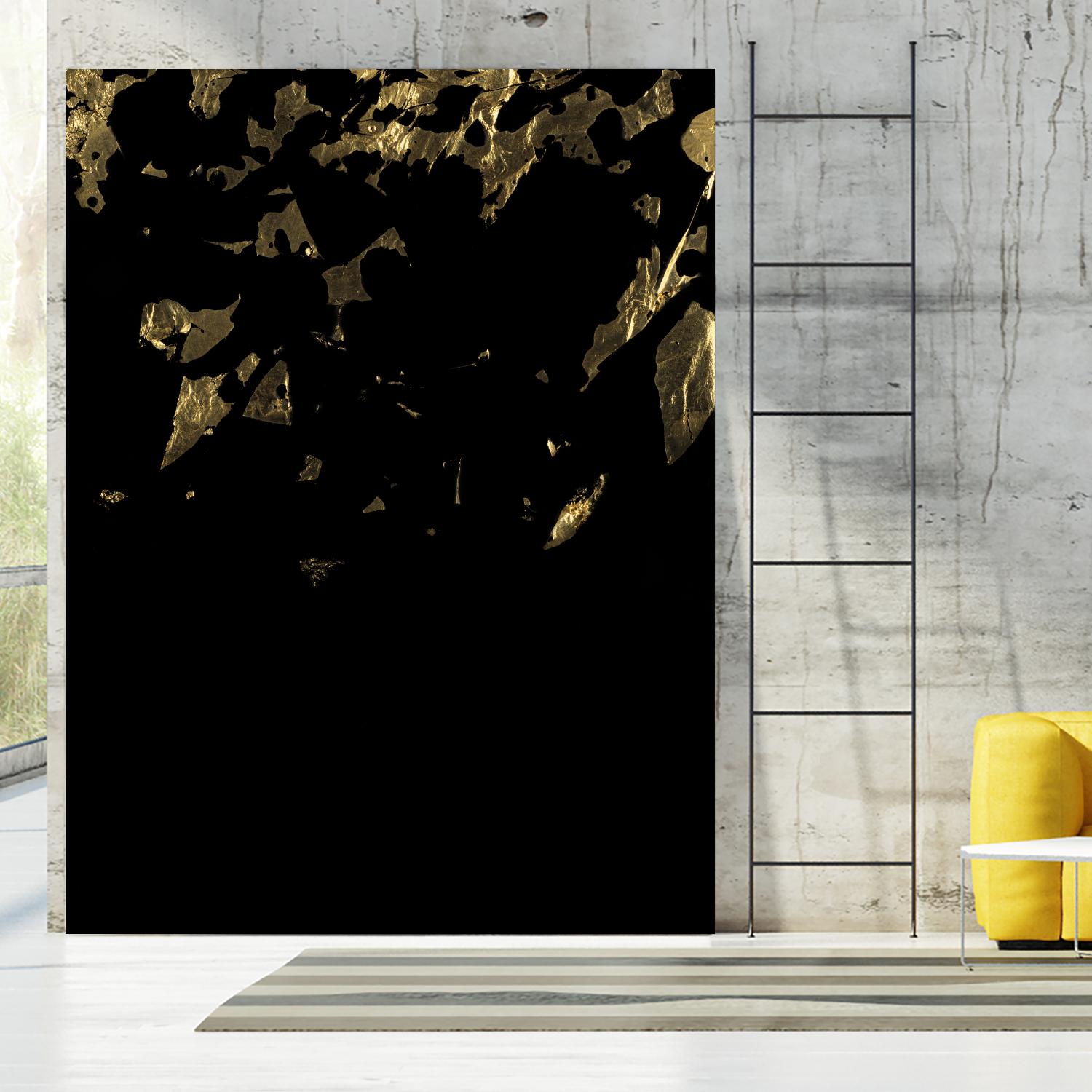 Arms Like Heaven by Corrie LaVelle on GIANT ART - gold abstract