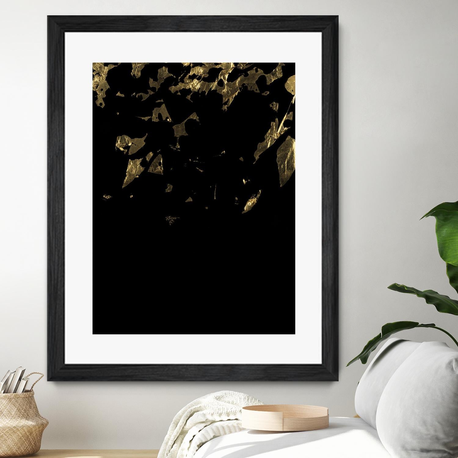 Arms Like Heaven by Corrie LaVelle on GIANT ART - gold abstract