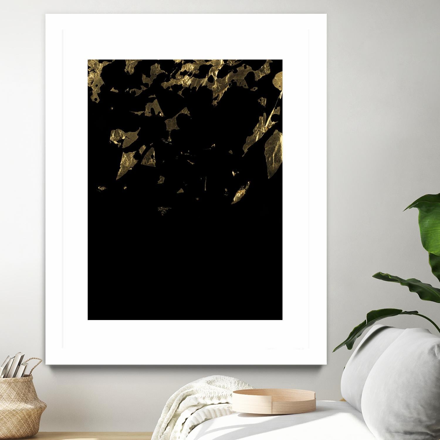 Arms Like Heaven by Corrie LaVelle on GIANT ART - gold abstract