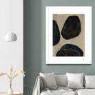 Gravity II by Kippi Leonard on GIANT ART - blacks organic shapes