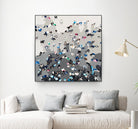 Crowd Sourcing by Beth Ann Lawson on GIANT ART - grays figurative crowd
