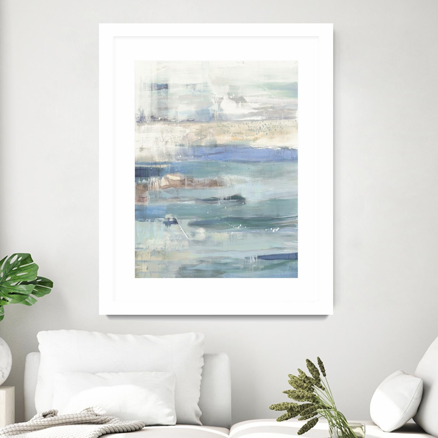 Distance I by Jill Martin on GIANT ART - white abstract