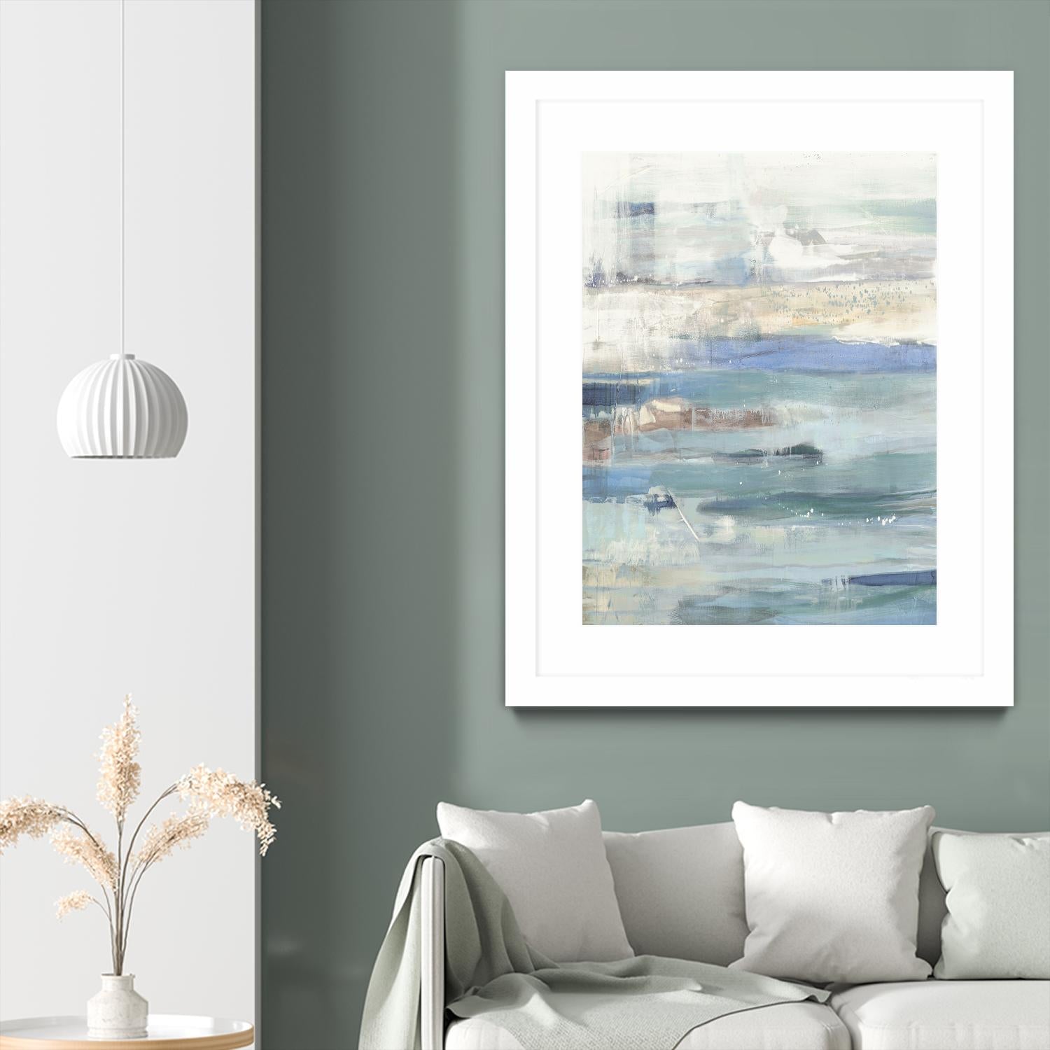 Distance I by Jill Martin on GIANT ART - white abstract