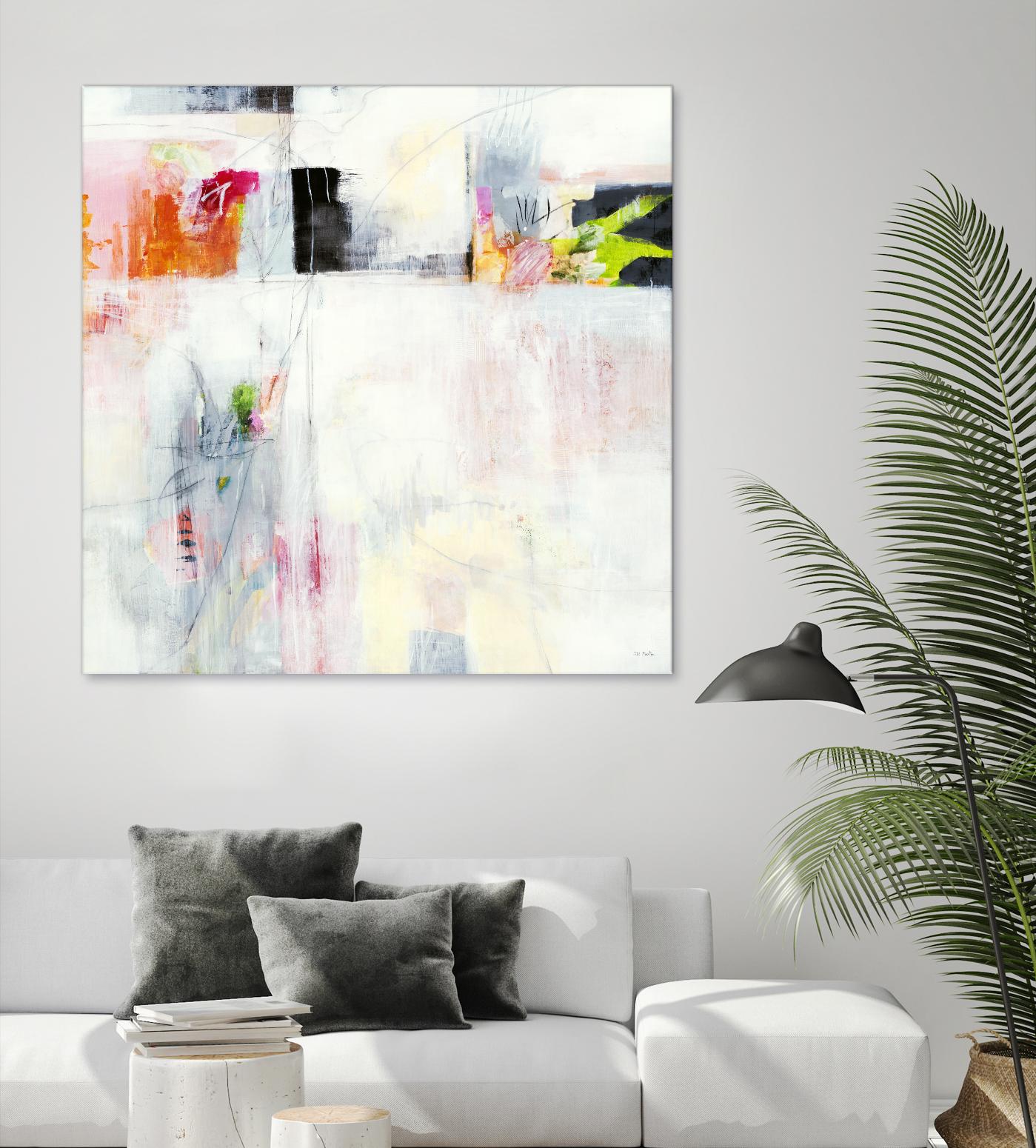 Looking by Jill Martin on GIANT ART - whites & creams abstract