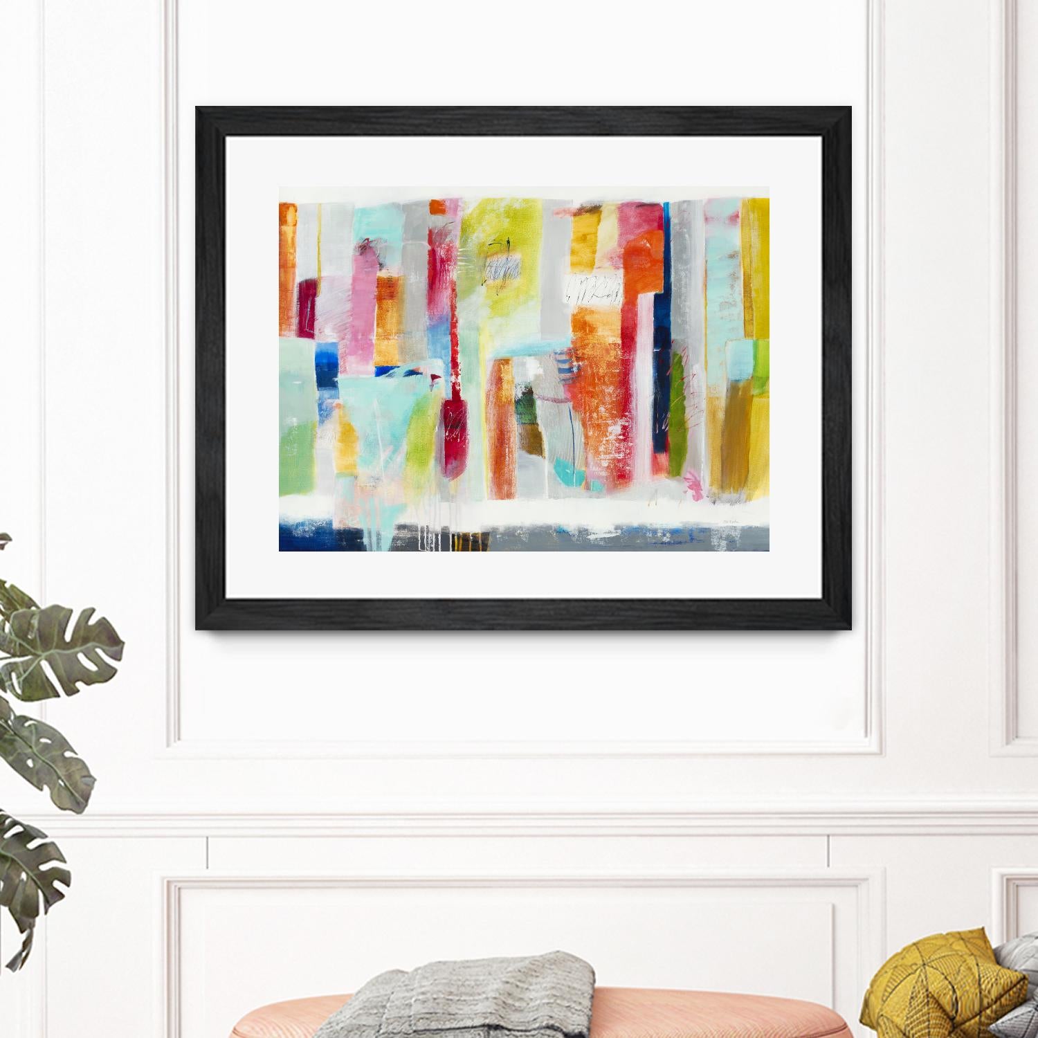 First Flight I by Nancy Ngo on GIANT ART - pale tints, blues abstract