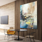 Awaken I by Nancy Ngo on GIANT ART - blues abstract