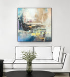 Awaken I by Nancy Ngo on GIANT ART - blues abstract