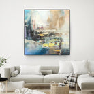 Awaken I by Nancy Ngo on GIANT ART - blues abstract