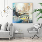 Awaken I by Nancy Ngo on GIANT ART - blues abstract