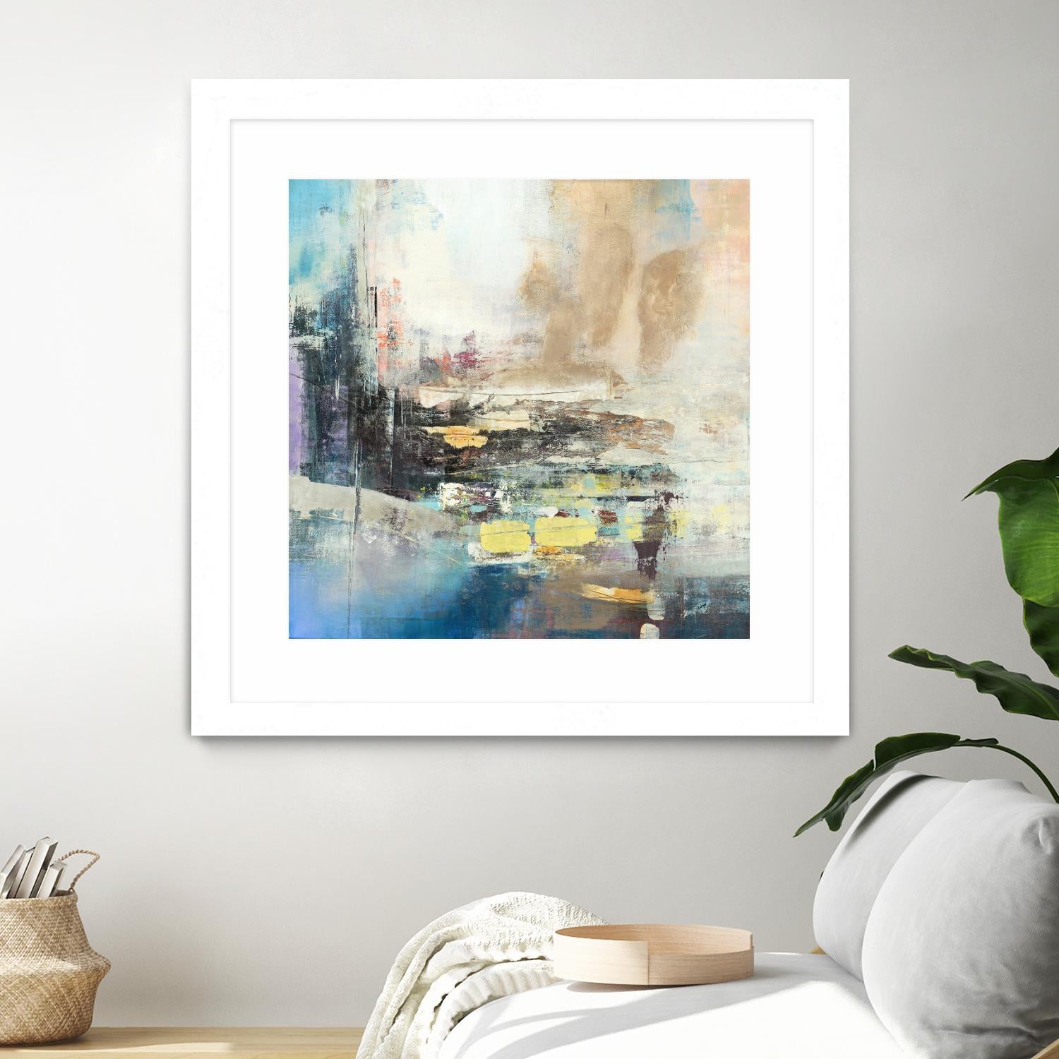 Awaken I by Nancy Ngo on GIANT ART - blues abstract