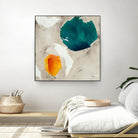 Connected II by Leah Rei on GIANT ART - greens abstract green