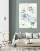 Wait Right Here II by Lisa Ridgers on GIANT ART - greens, blues abstract