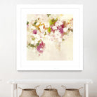 Floral Blush V2 by Lisa Ridgers on GIANT ART - whites & creams abstracted florals