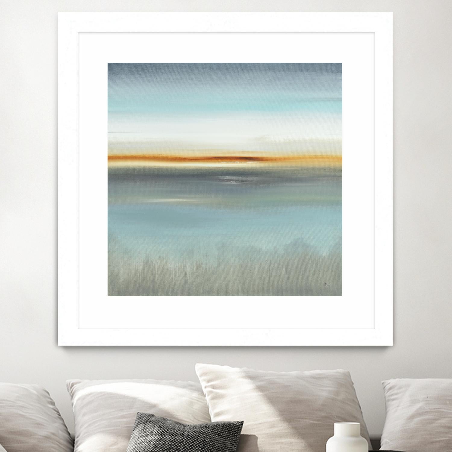 Dreamland III by Lisa Ridgers on GIANT ART - orange abstract