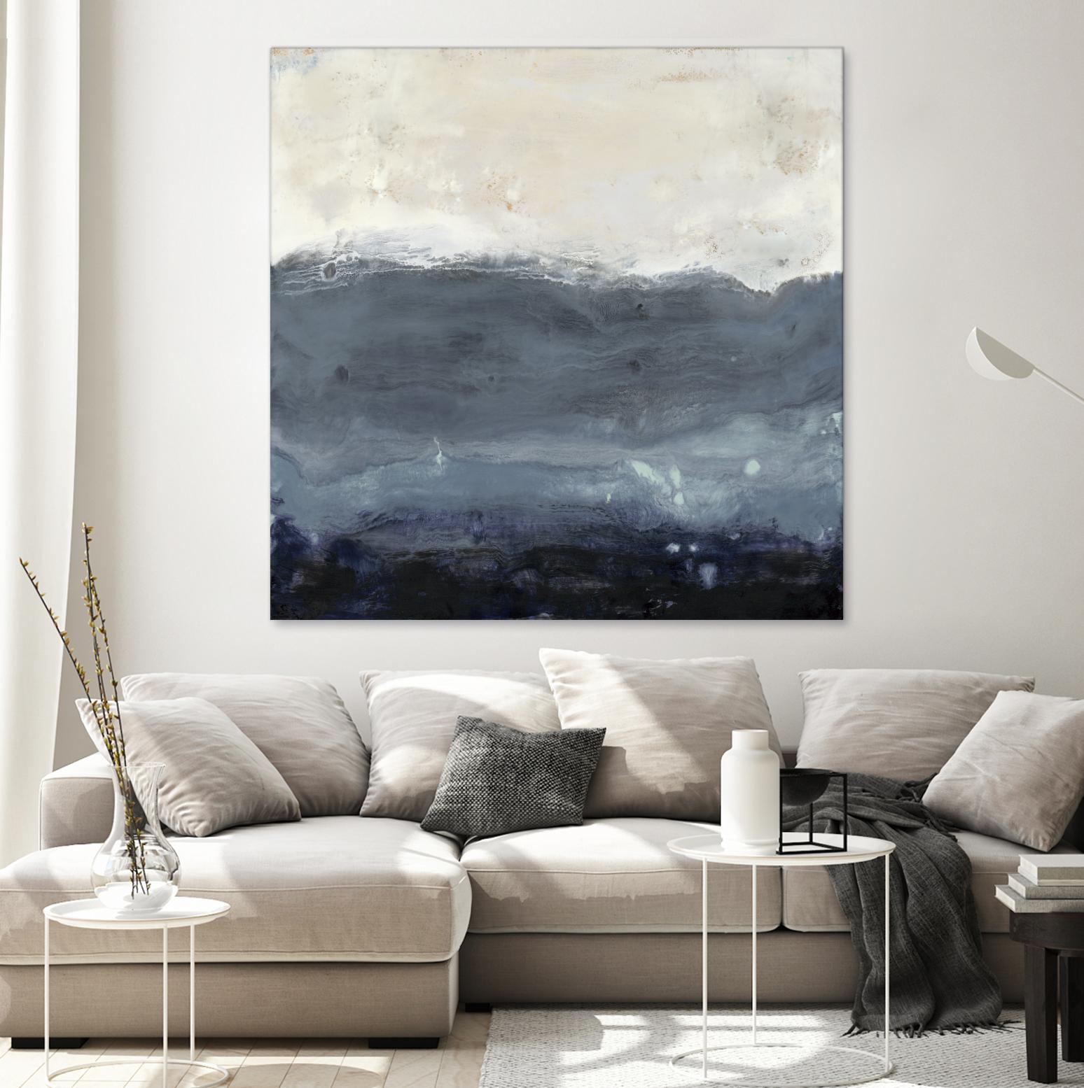 The Storm by Laura VanHorne on GIANT ART - white abstract