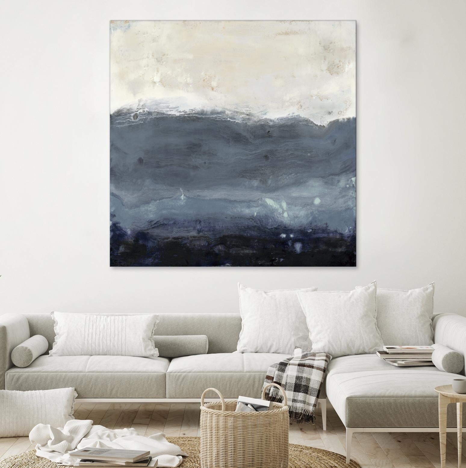 The Storm by Laura VanHorne on GIANT ART - white abstract