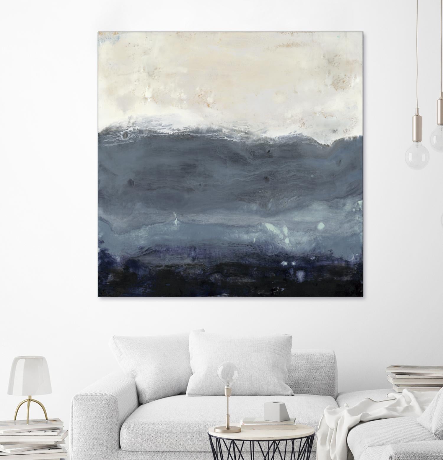 The Storm by Laura VanHorne on GIANT ART - white abstract