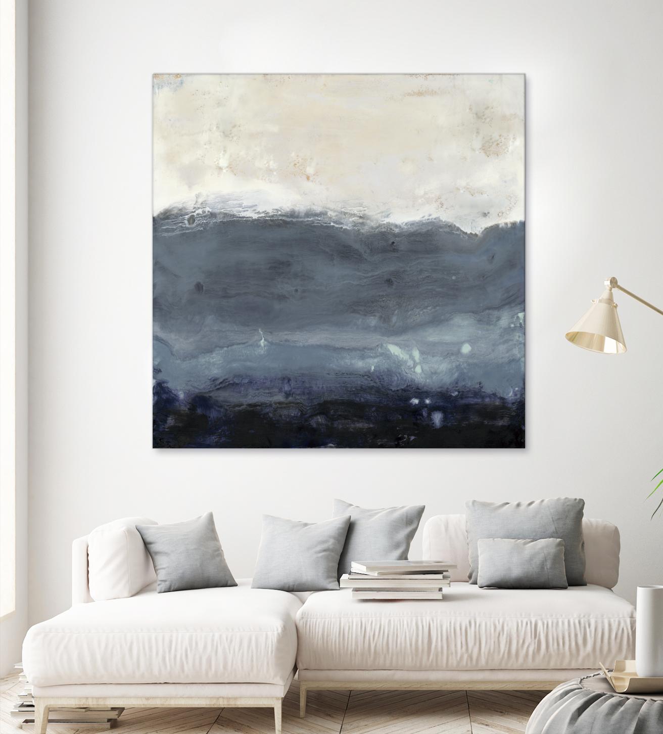 The Storm by Laura VanHorne on GIANT ART - white abstract
