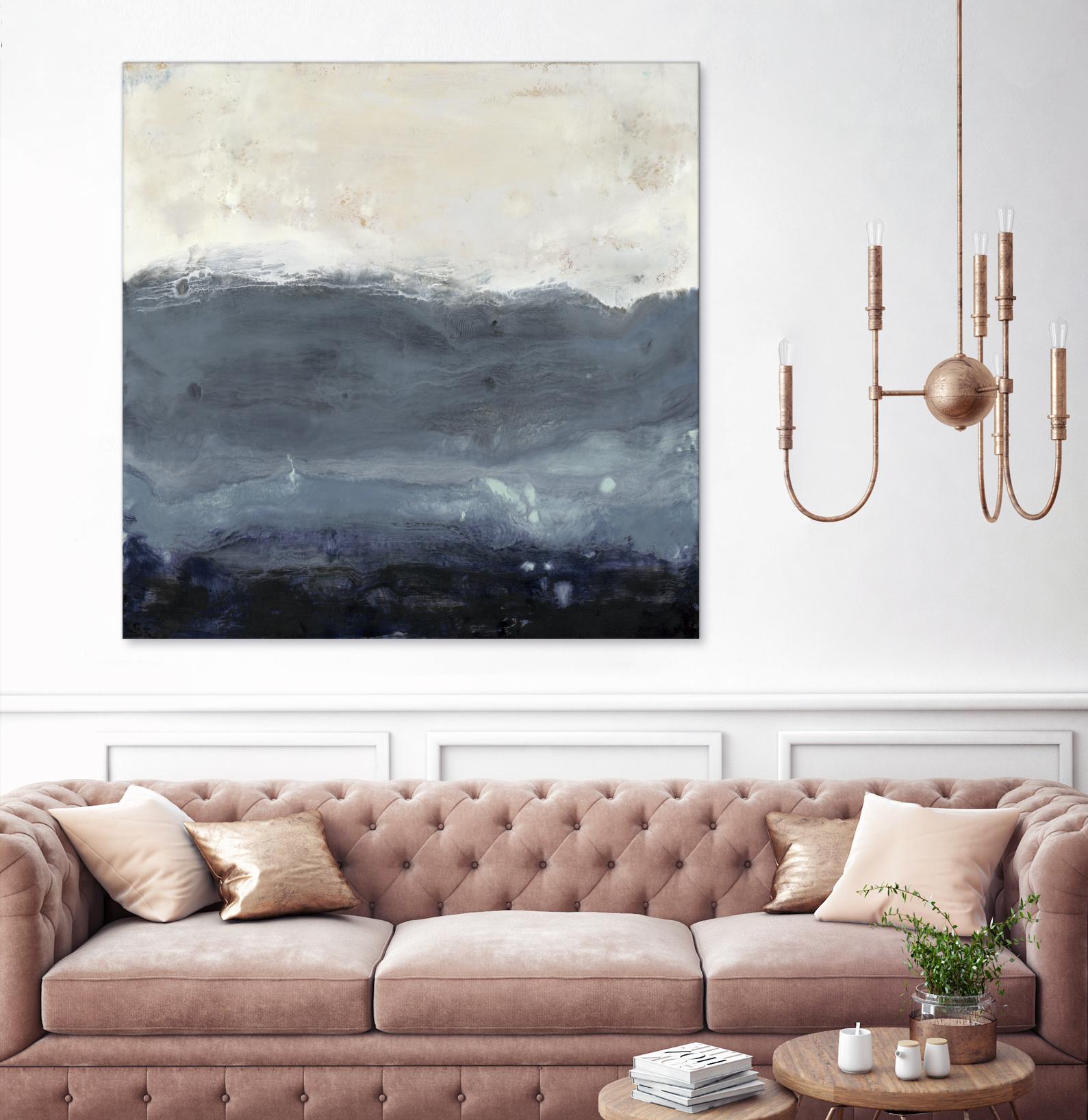 The Storm by Laura VanHorne on GIANT ART - white abstract